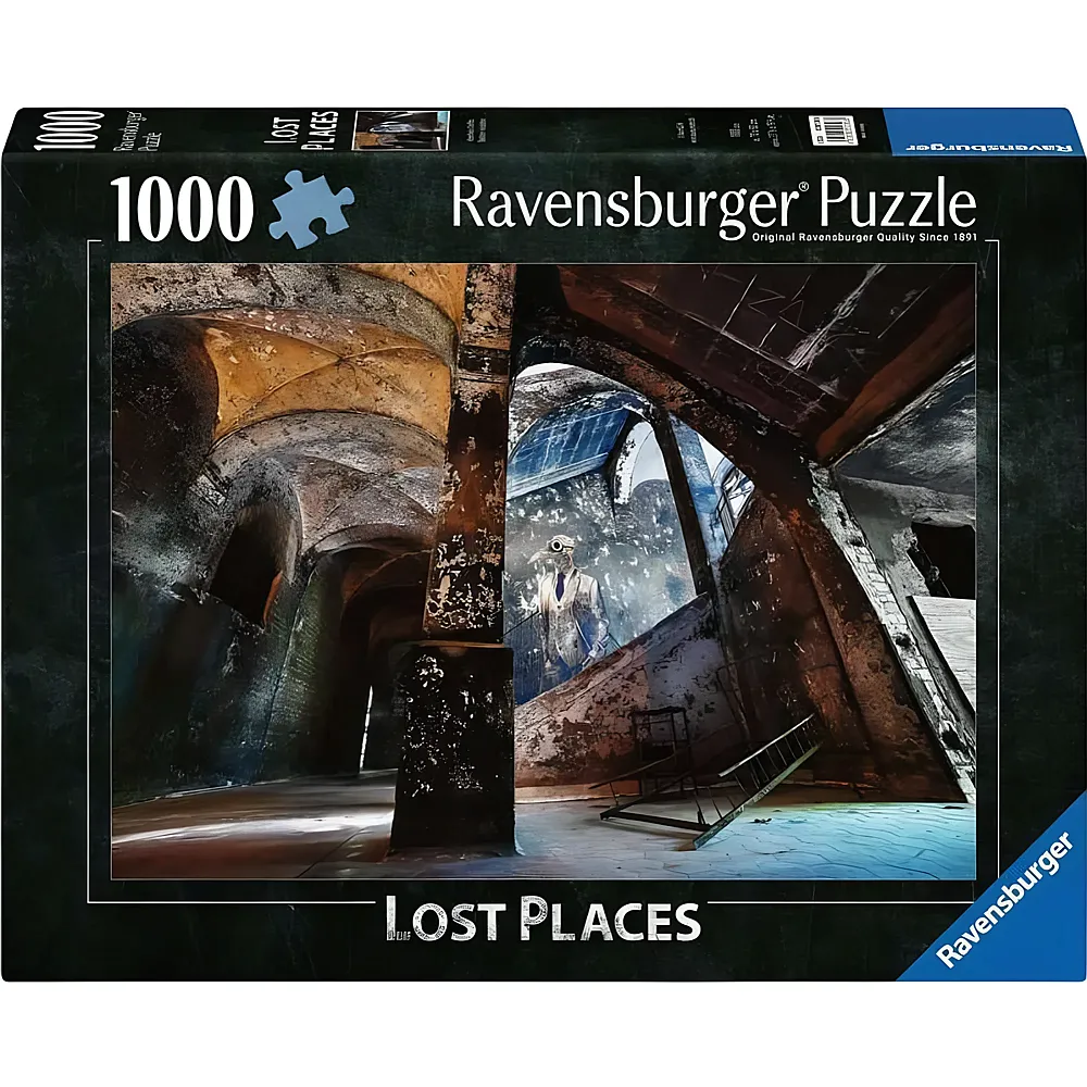 Ravensburger Puzzle Lost Places - Alpenhaus Graffito Beelitzer Heilst�tten 1000Teile