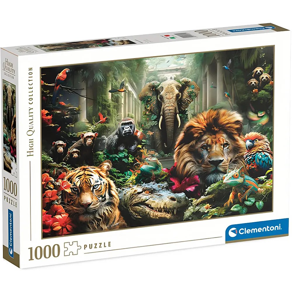 Clementoni Puzzle High Quality Collection Mystic Jungle 1000Teile