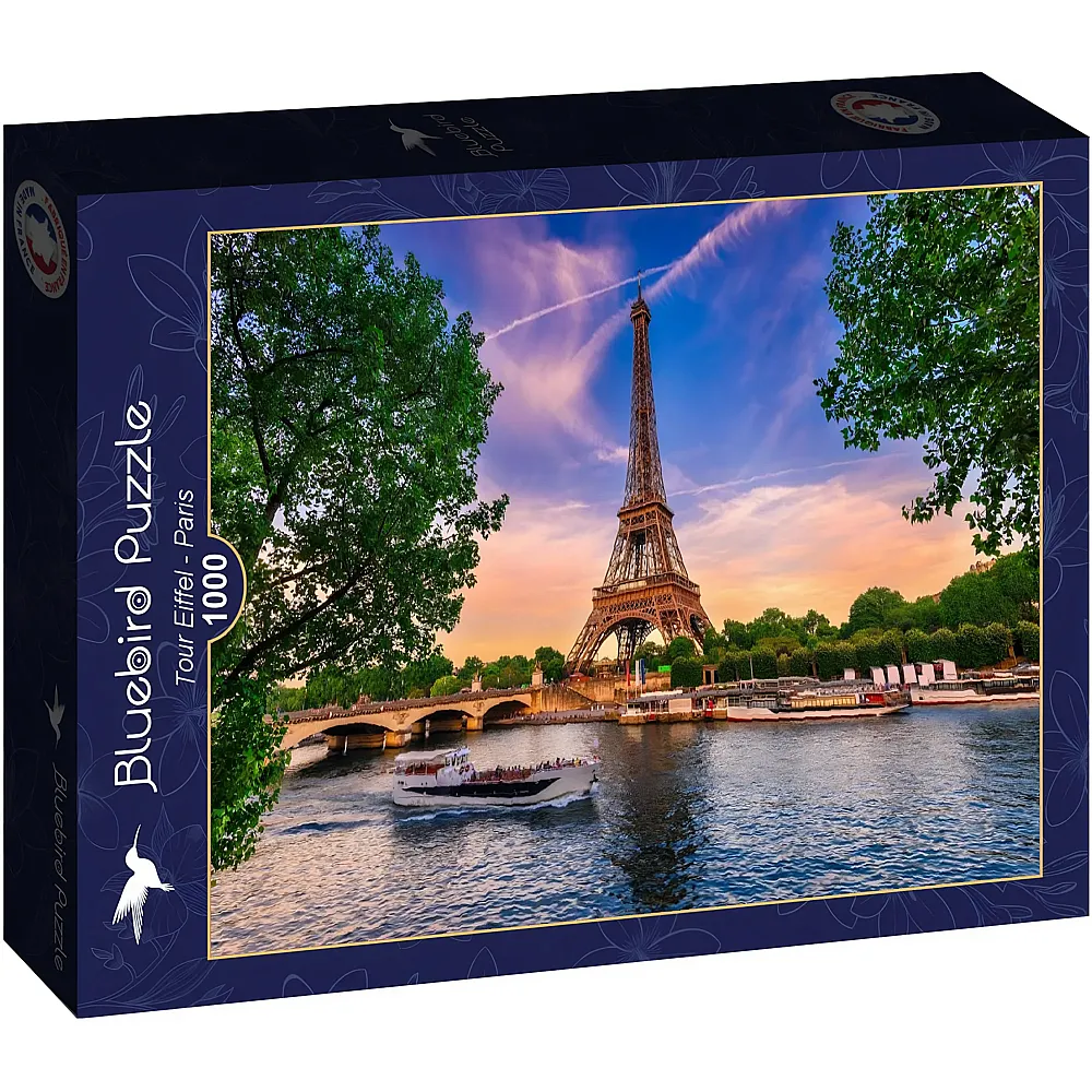 Bluebird Puzzle Tour Eiffel - Paris - 1000 Teile