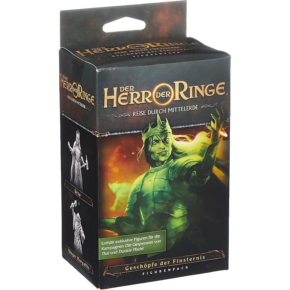 Fantasy Flight Games Der Herr der Ringe Reise durch Mittelerde - Gesch�pfe der Finsternis Erweiterung DE