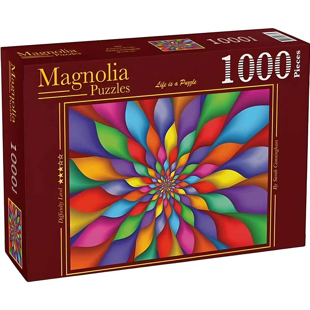 Magnolia Puzzle Rainbow Petals 1000Teile