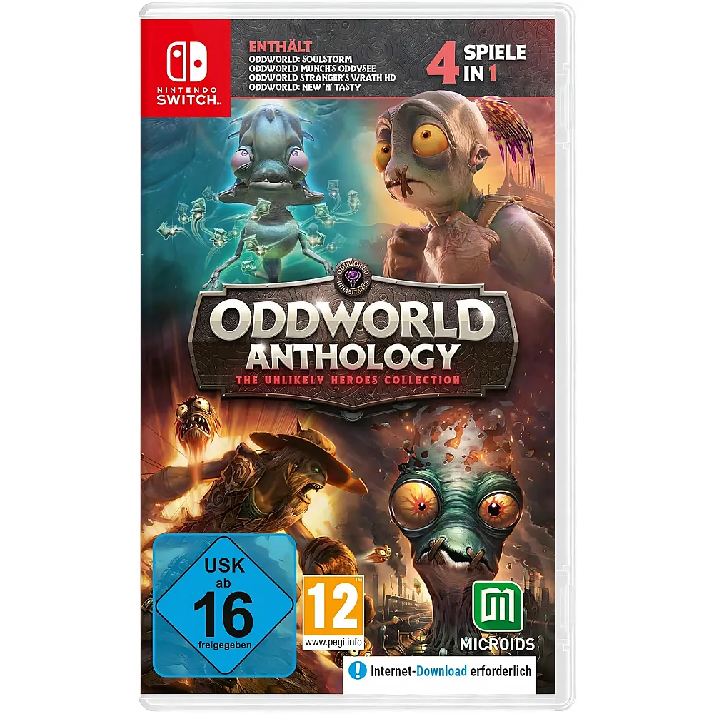 GAME Oddworld Anthology: The Unlikely, Switch