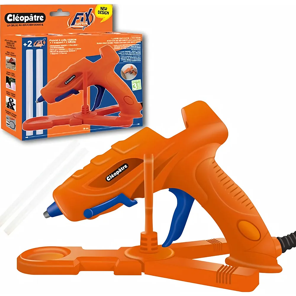 Cleopatre Cleo'gun � Mini-klebepistole Cleoptre Mit Standfuss Niedrig