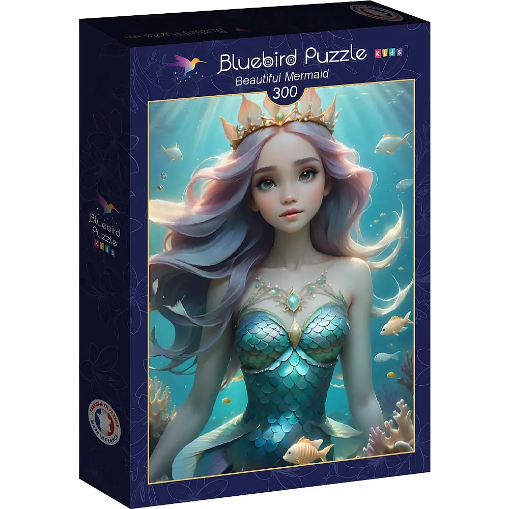 Bluebird Puzzle Beautiful Mermaid - 300 Teile
