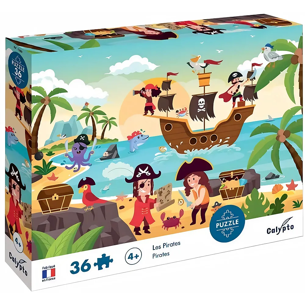 Calypto Puzzle Piraten 36Teile