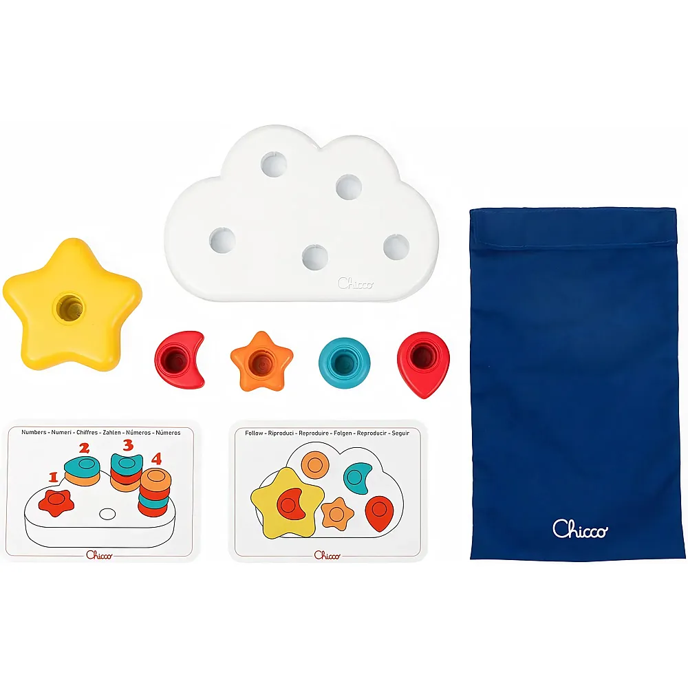 Chicco Wolken Steckspiel