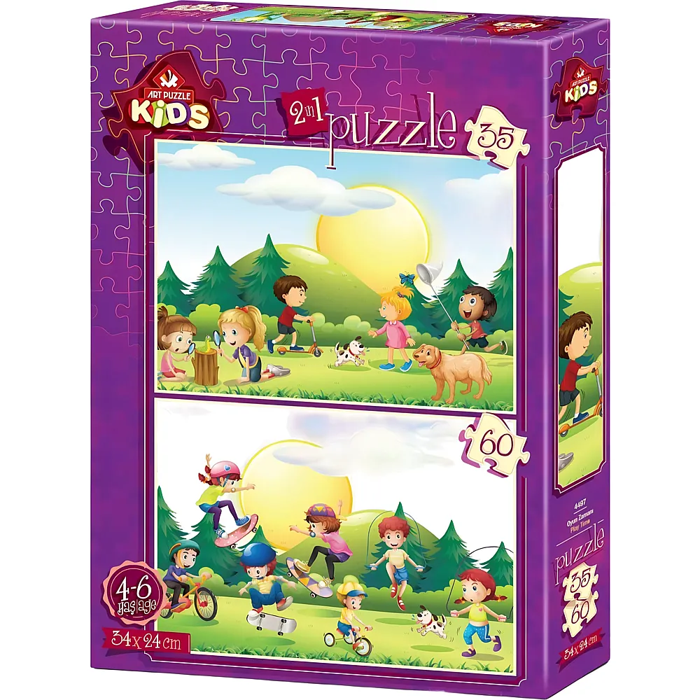 Art Puzzle Kids Im Park - 35 Teile - Puzzle 10-104 Teile