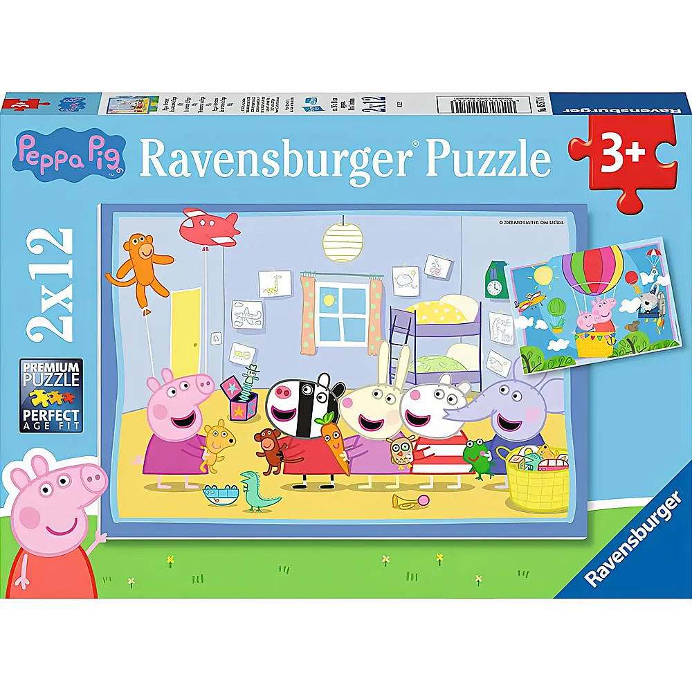 Ravensburger Puzzle Peppa Pig Peppas Abenteuer