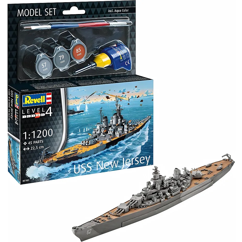 Revell Model Set USS New Jersey
