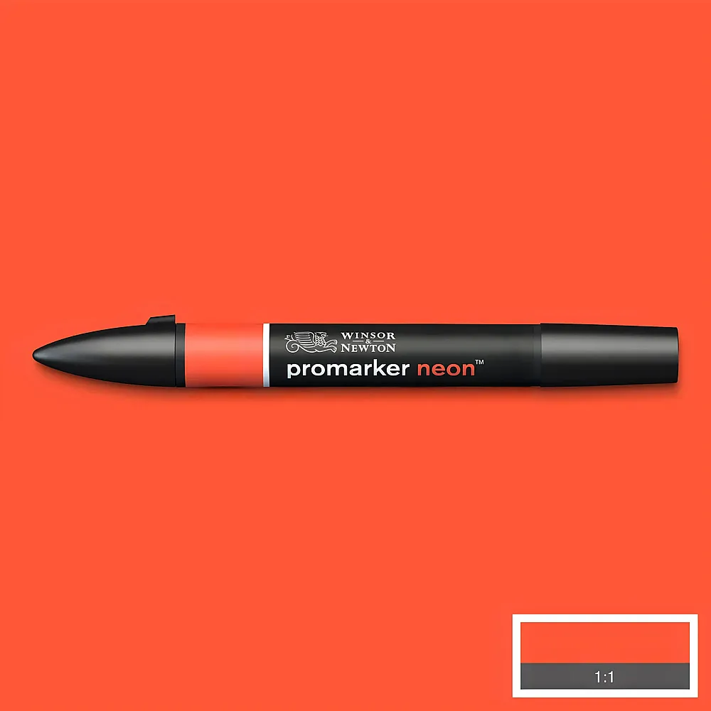 meinspielzeug - Winsor & Newton W&n Promarker Neon Rot Glhend