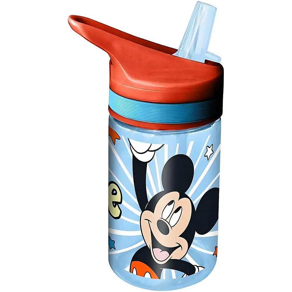 Kids Licensing Mickey Mouse Trinkflasche aus Tritan - 400 ml - Schule & Kindergarten