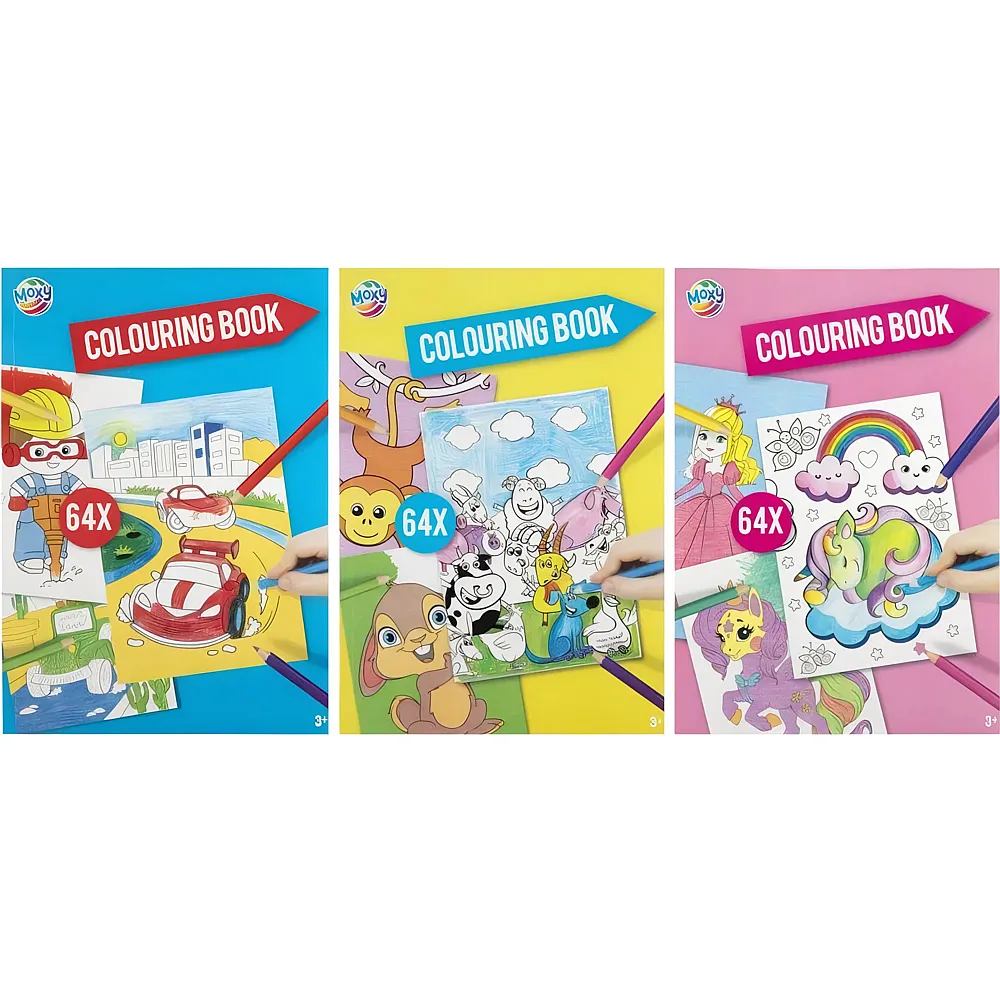 Sombo Malbuch assortiert A4, 64 Seiten - Suche
