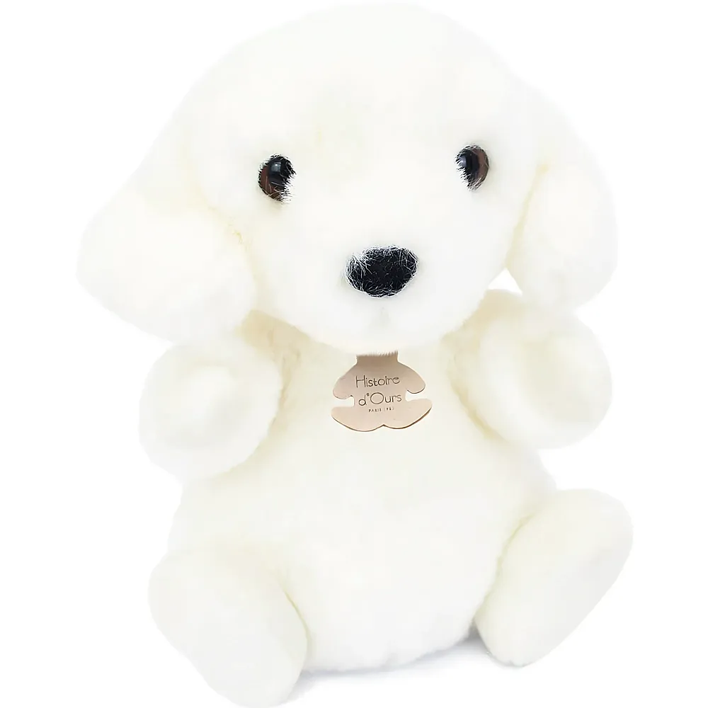Doudou et Compagnie Hund Weiss - 20 cm | Hunde Pl�sch