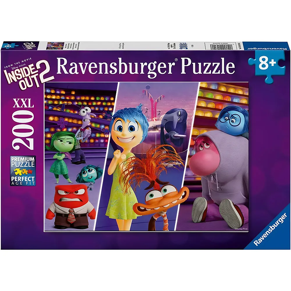 Ravensburger Puzzle Inside Out 2 - 200 Teile - Puzzle 105-300 Teile