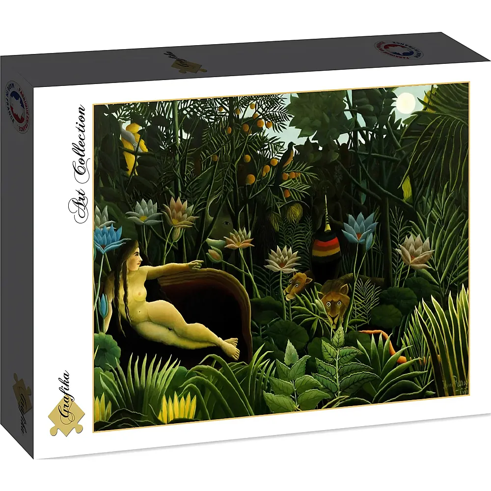 Grafika Puzzle Art Collection Henri Rousseau: The Dream, 1910 - 2000 Teile