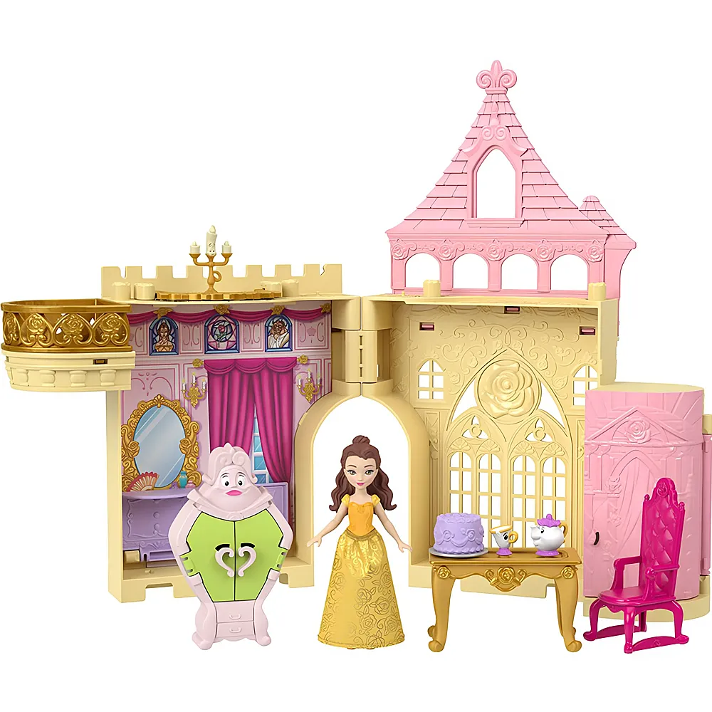 Mattel Disney Princess Belle's Magical Surprise Castle