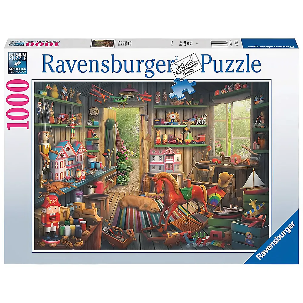 Ravensburger Puzzle Spielzeug von damals 1000Teile