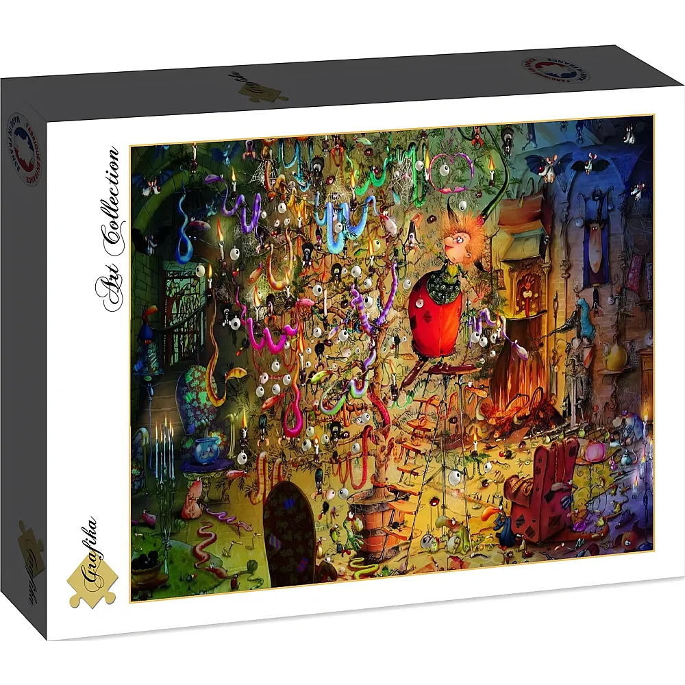 Grafika Puzzle Art Collection Franois Ruyer Die Hexe und der Schlangenbaum - 2000 Teile