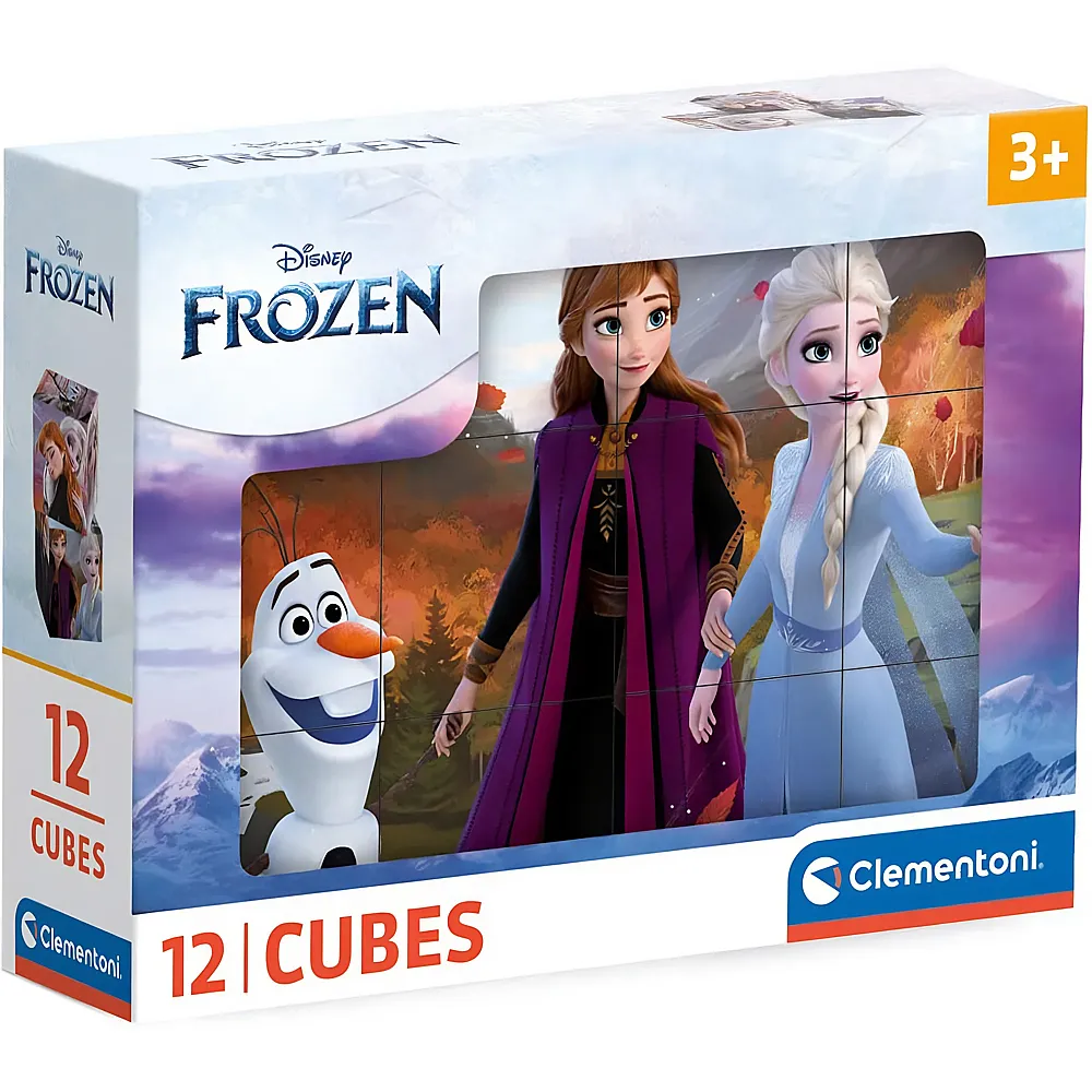 Clementoni Blockpuzzle Disney Frozen 12Teile