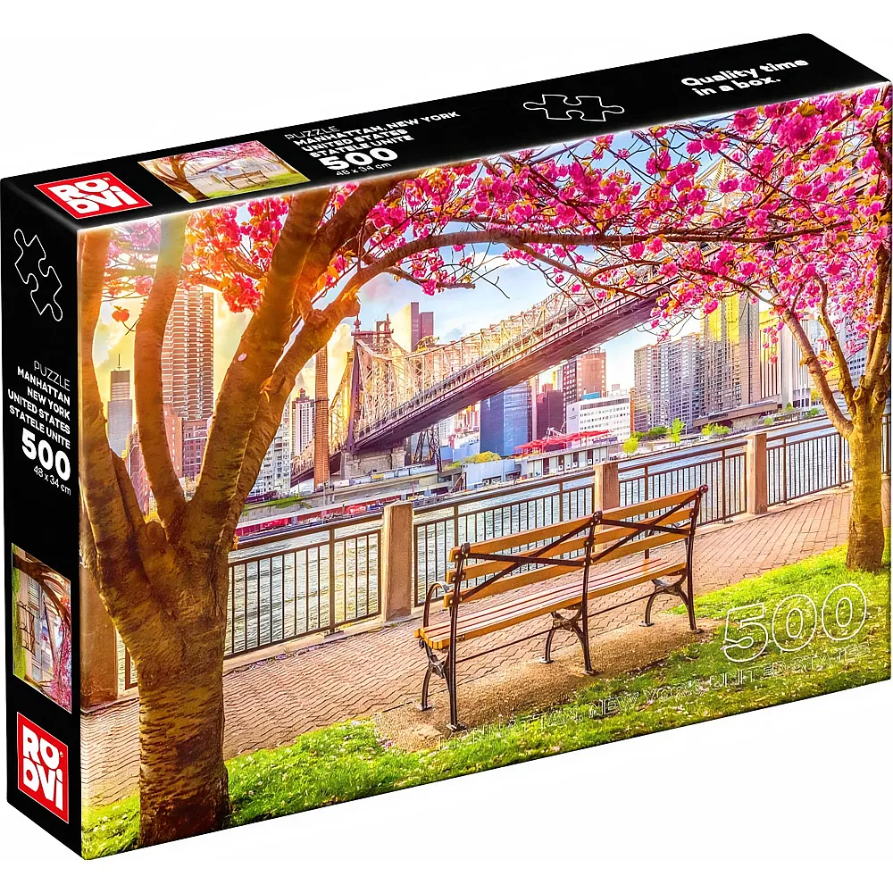 Roovi Puzzle New York, USA 500Teile