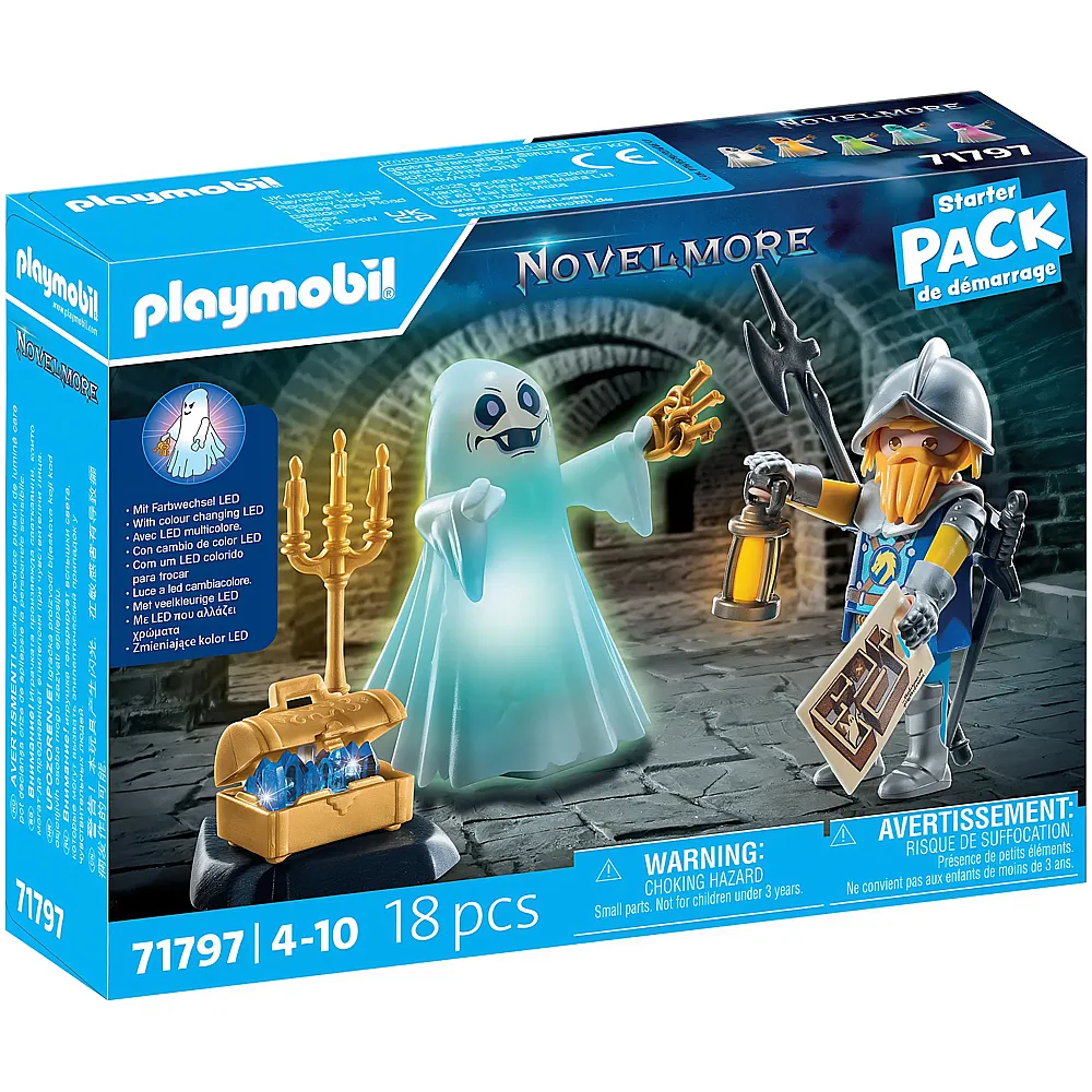 PLAYMOBIL Novelmore Schlossgespenst und Ritter 71797