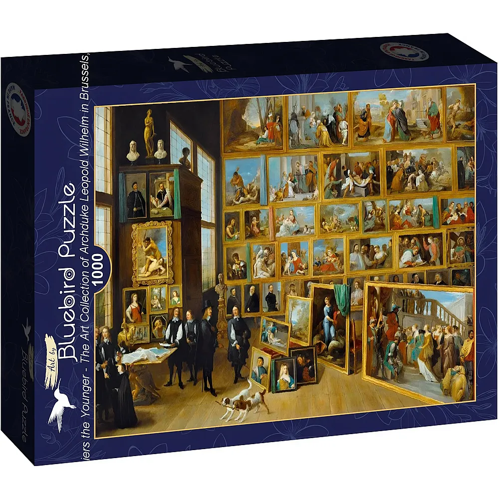 Bluebird Puzzle David Teniers The Art Collection of Archduke Leopold Wilhelm in Brussels, 1652 - 1000 Teile