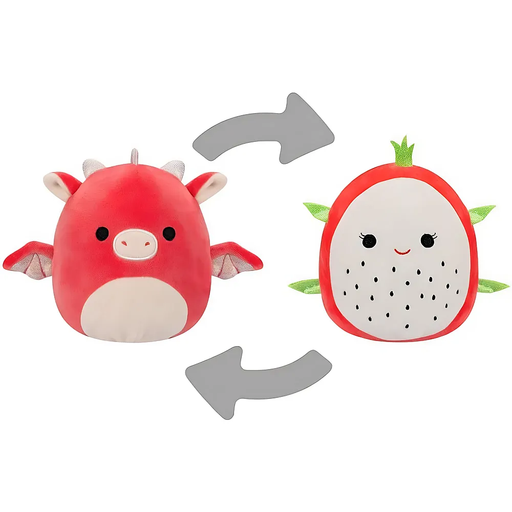 Squishmallows Pl�sch FlipAMallows Drachenfrucht/Drache 13cm