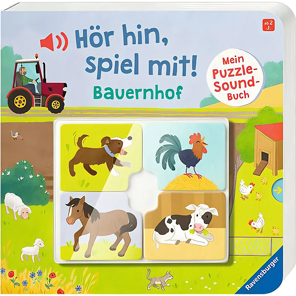 Ravensburger Mein Puzzle-Soundbuch: Bauernhof