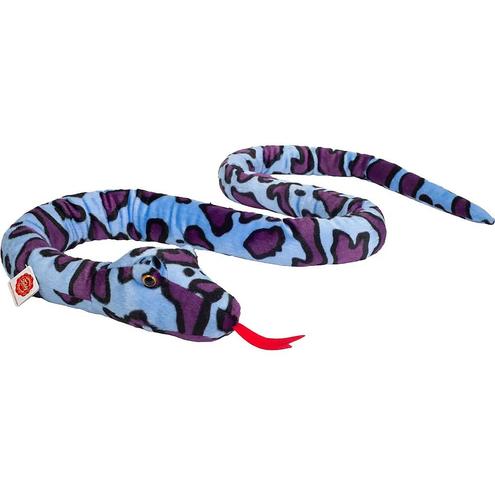 Teddy-Hermann Serpente fantasia viola-blu - 175 cm