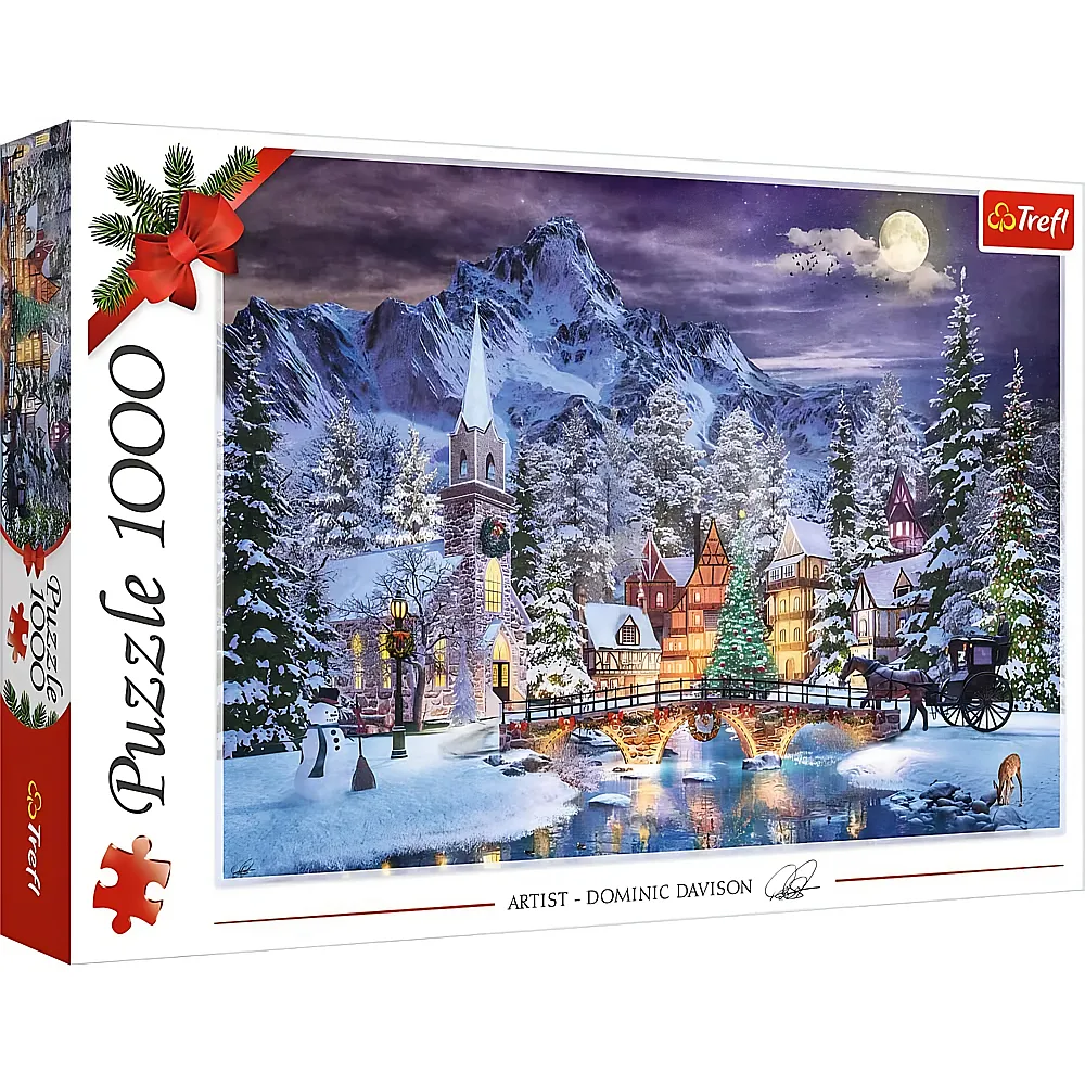Trefl Puzzle Dominic Davison Weihnachtsstimmung 1000Teile