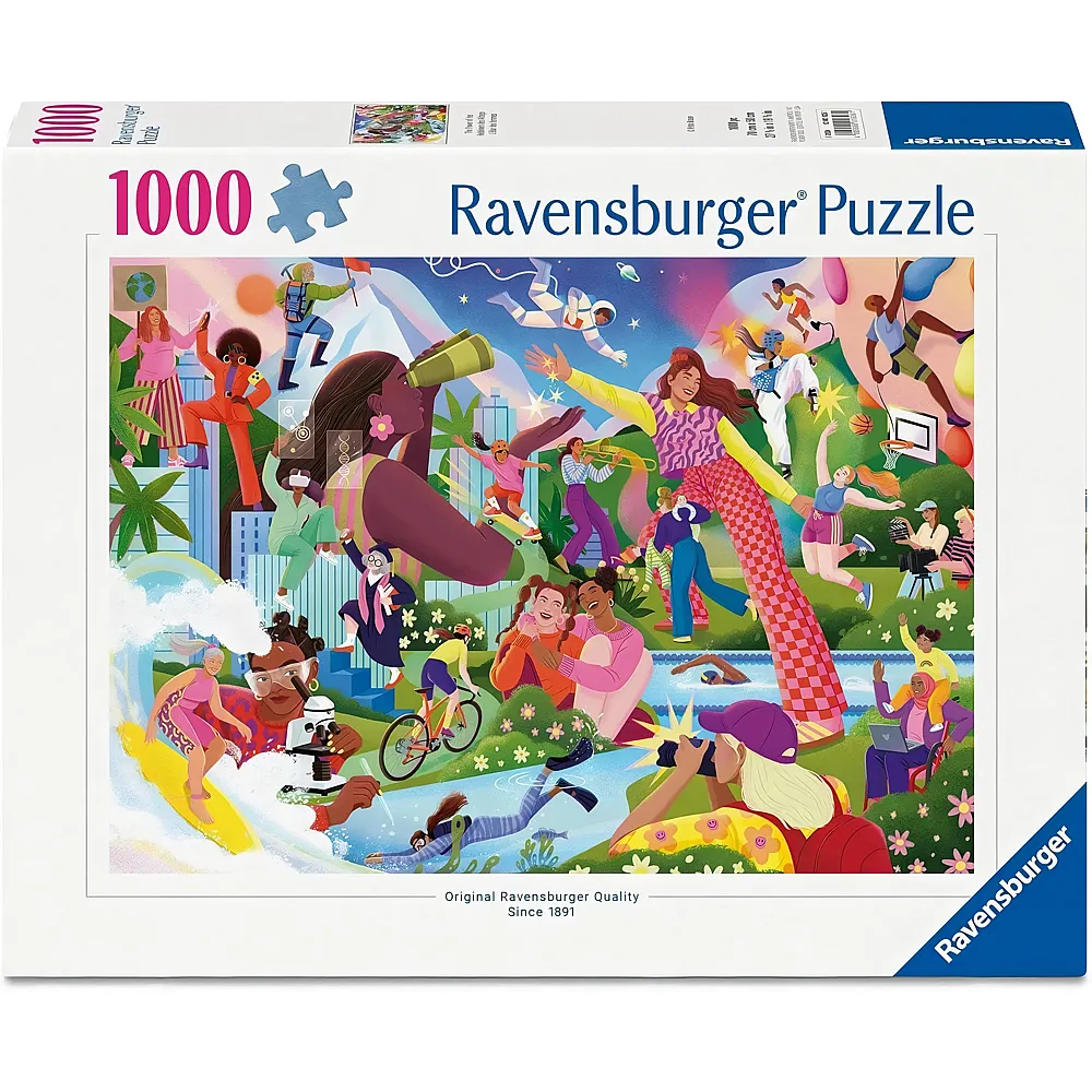 Ravensburger Puzzle Heldinnen des Alltags - 1000 Teile - Puzzle 1000 Teile