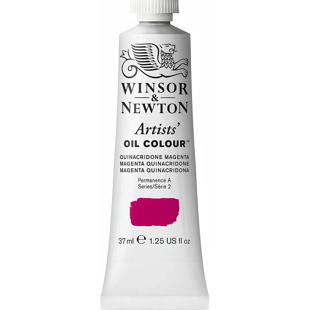 Winsor & Newton Artists' Oil Colour W&n Artists' lfarbe 37ml Tube Chinacridon Magenta