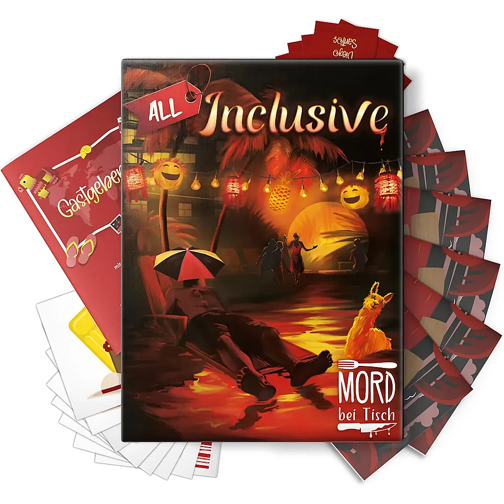 Mord bei Tisch Krimidinner f�r Zuhause - Der All Inclusive Fall