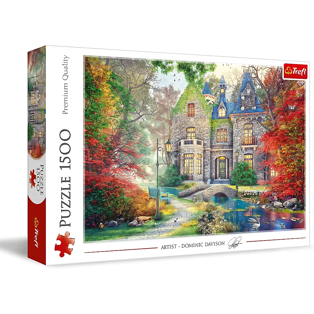 Trefl Puzzle Herbstliche Villa - 1500 Teile