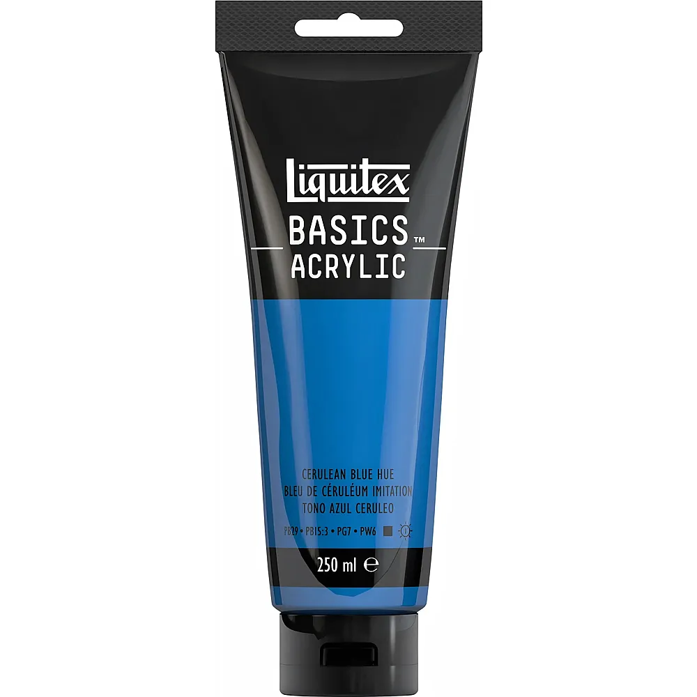 Liquitex Lqx Basics Acrylfarbe 250ml Tube Clinblau Farbton - Suche