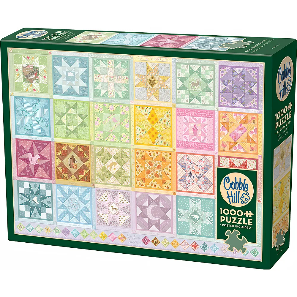 Cobble Hill Puzzle Star Quilt Jahreszeiten - 1000 Teile