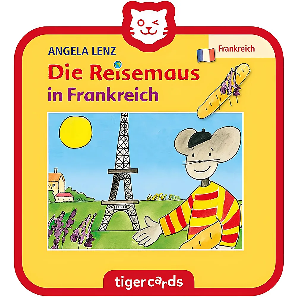Tigermedia tigercard Die Reisemaus in Frankreich DE | Hrbcher & Hrspiele