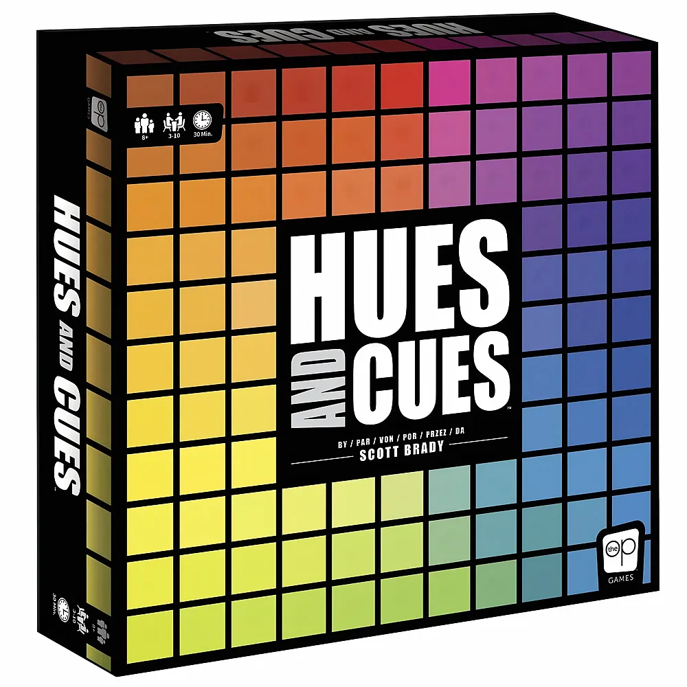 Usaopoly Hues & Cues - Mehrsprachig