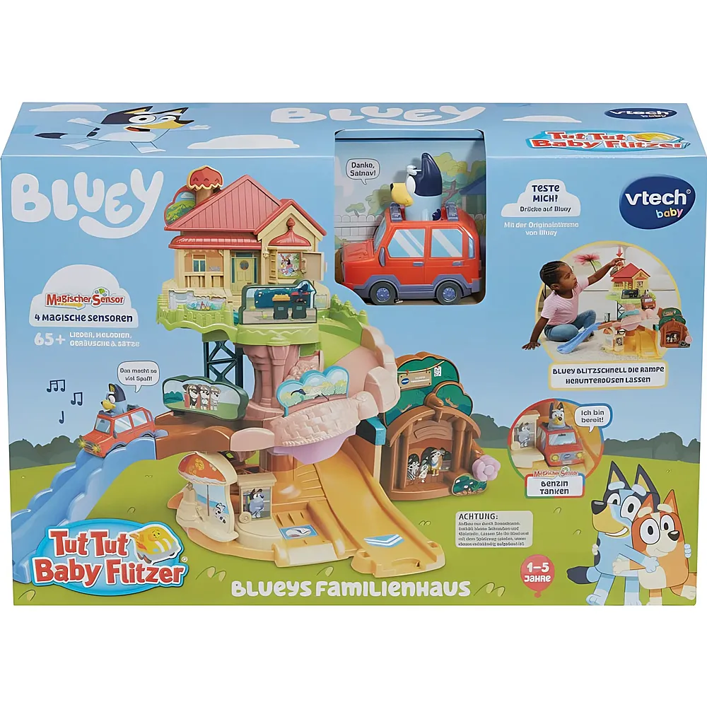 vtech Tut Tut Baby Flitzer Blueys Familienhaus