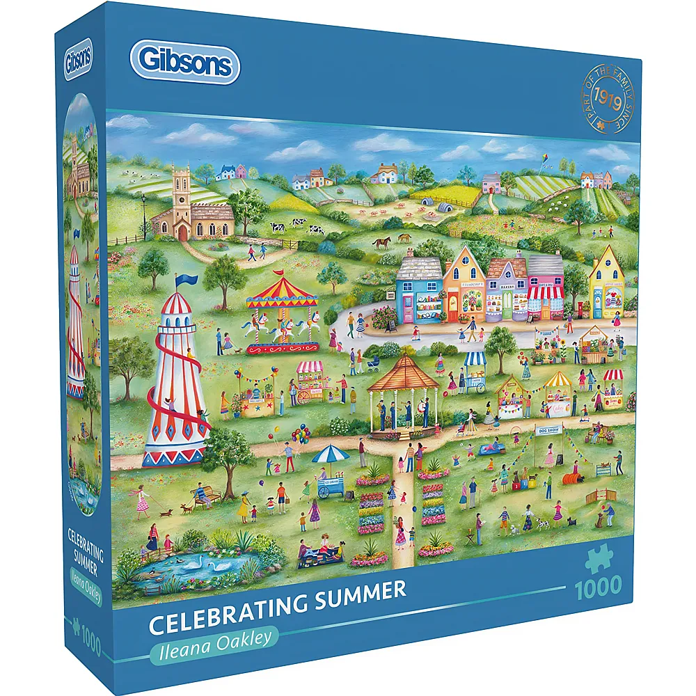 Gibsons Puzzle Ileana Oakley Wir feiern Den Sommer - 1000 Teile