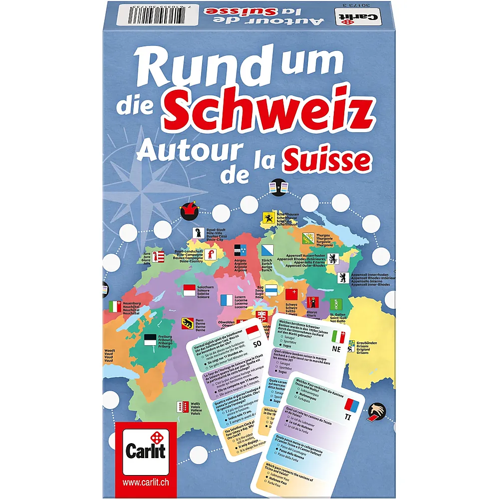 meinspielzeug - Carlit Spiele Rund um die Schweiz | Wissenspiele