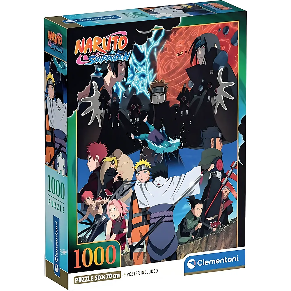 Clementoni Puzzle Naruto Shippuden 1000Teile