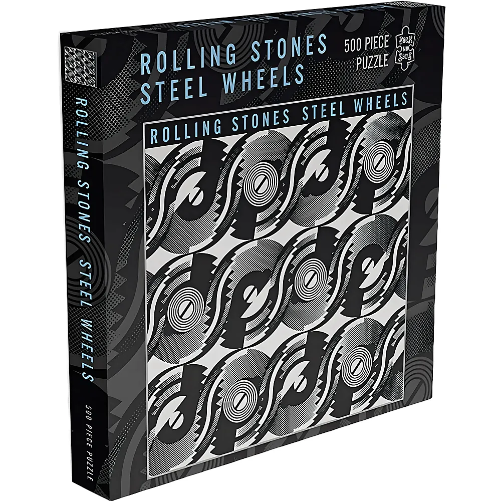 Rock Saws Puzzle The Rolling Stones - Steel Wheels - 500 Teile