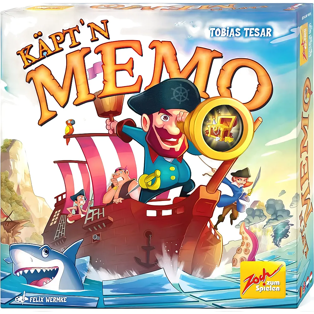 Zoch Games K�pt'n Memo