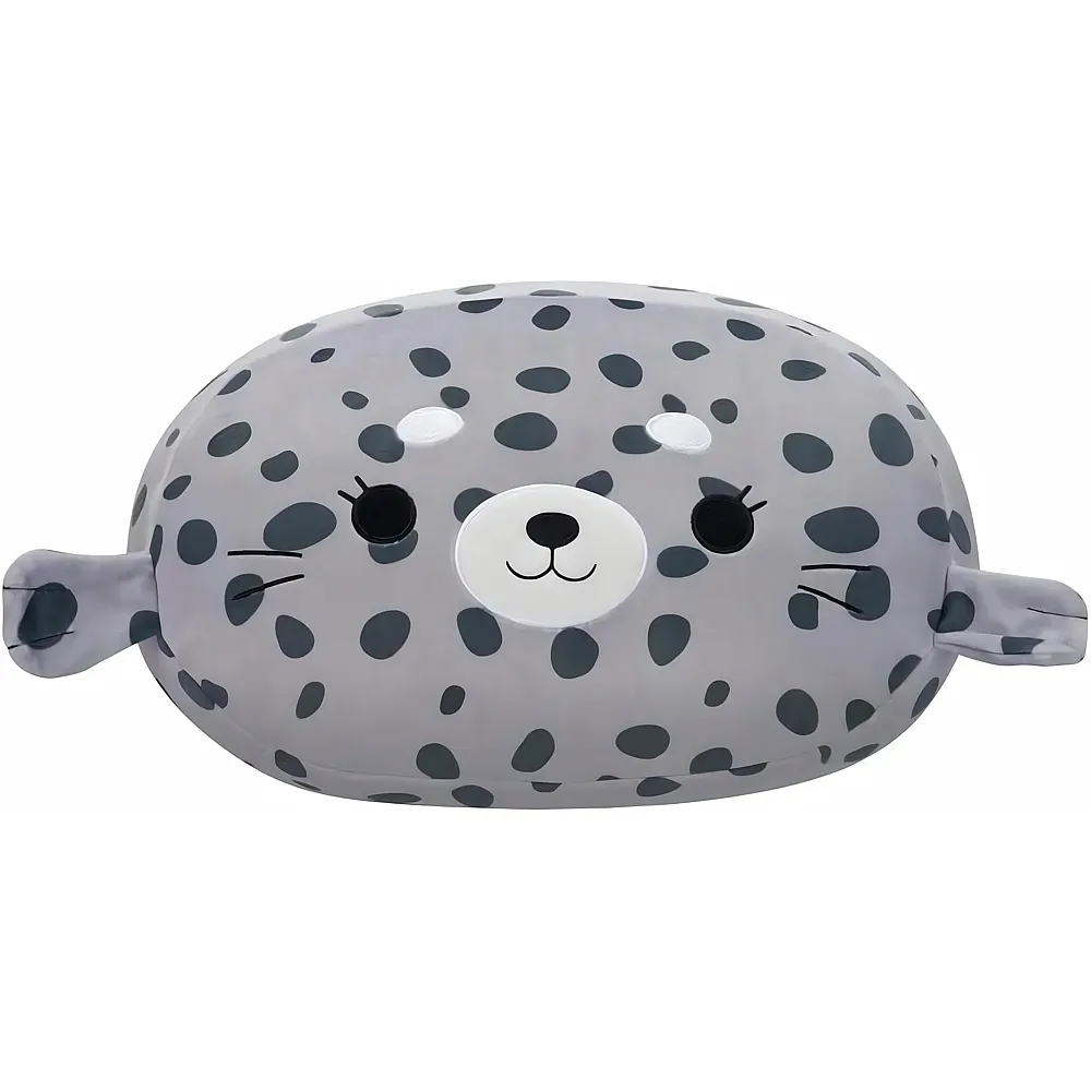 Squishmallows Kellytoy Pl�sch, 30,5 cm, Grau gepunktet, stapelbar, offizielles Lizenzprodukt, weiches Geschenk f�r Kinder, M�dchen und Jungen, waschbar, mehrfarbig, f�r alle Altersgruppen