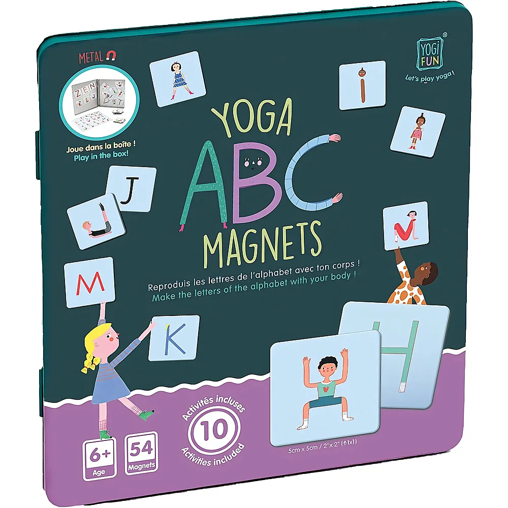 Buki Yoga Abc Magnete