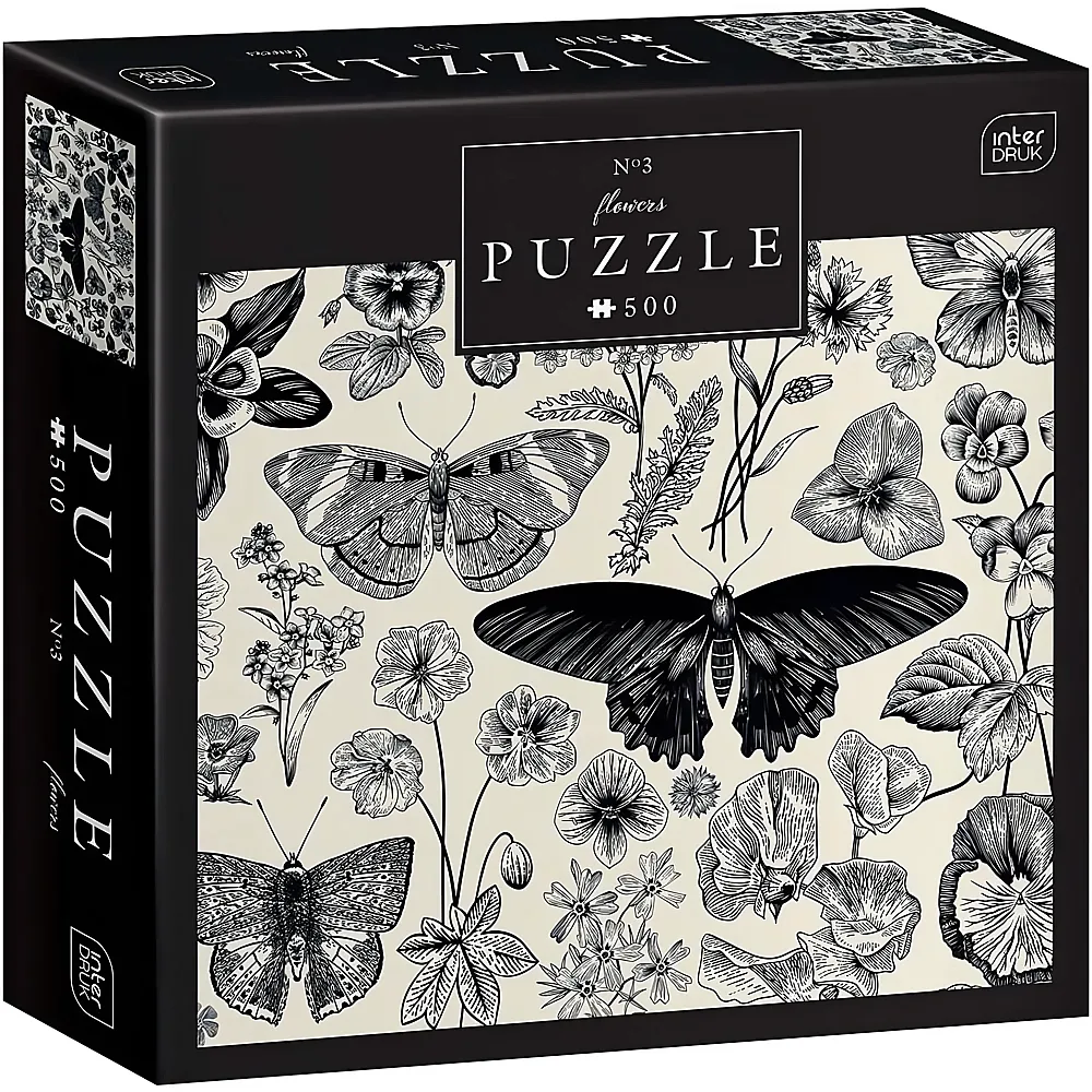 Interdruk Puzzle Flowers No. 3 500Teile
