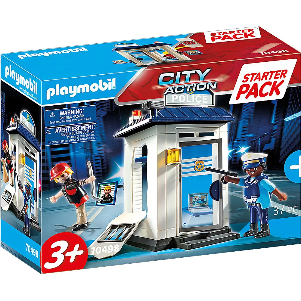 PLAYMOBIL City Action Starter Pack Polizei 70498