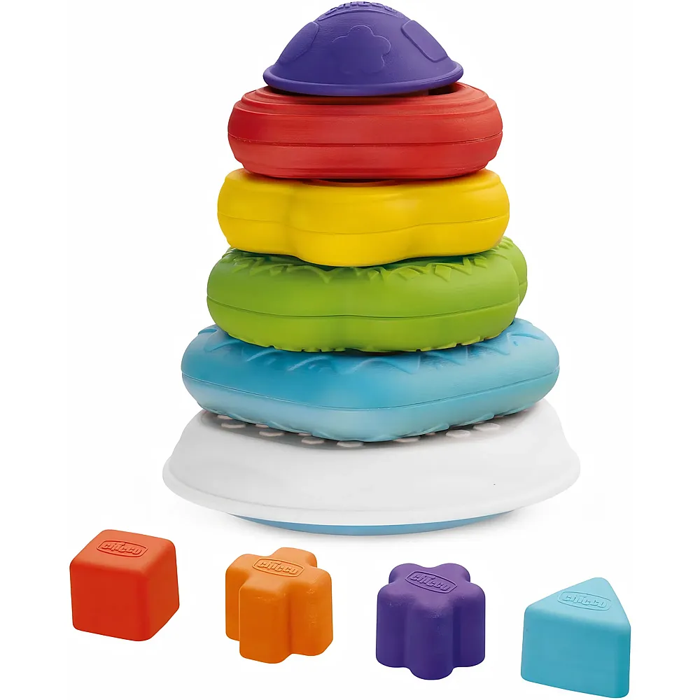 Chicco 2in1 Ringturm Stapeln Sortieren