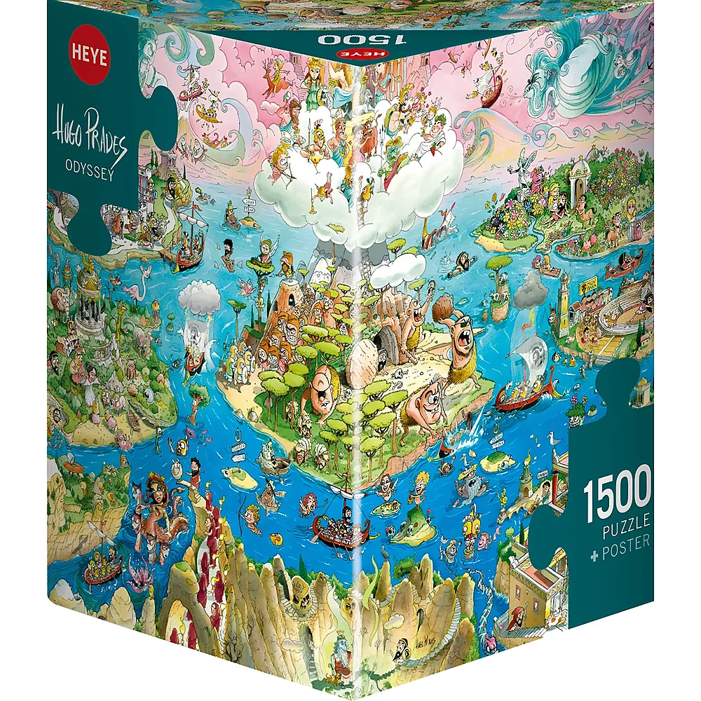 Heye Puzzle Triangular Odyssey - 1500 Teile